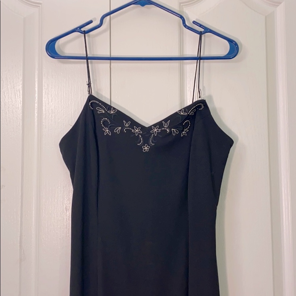 Black gown